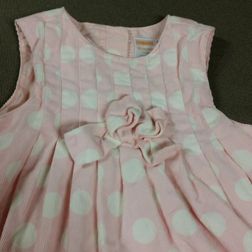 Gymboree corduroy infant dress